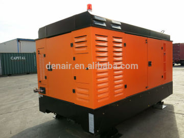 portable diesel atlas copco air compressor