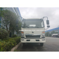 Light HOWO 5000-8000 liters Aluminum Alloy Milk Tanker Truck