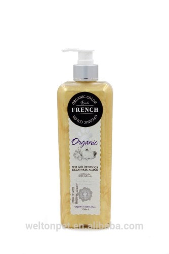 Organic Golden Color Bath Foam, wholesale dog shampoo