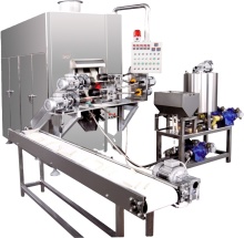 Automatic Wafer Sticker Egg Roll Filling Machine