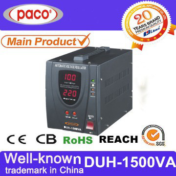 Relay Type 1500VA Switching Automatic Voltage Stablizer CPU Controlled