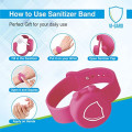 Hand Sanitizer Armband Siliconen Polsband