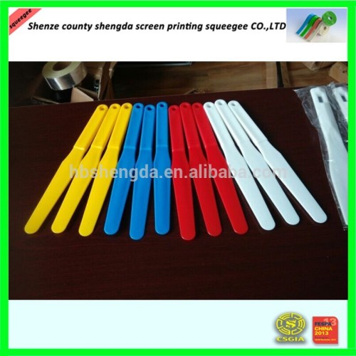 Screen Printing Plastic Ink Spatulas/Ink Knife