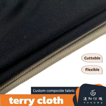 Modal Stripe Terry Soft Blend Fabric