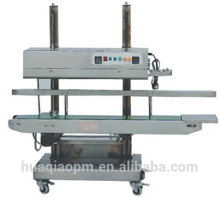 CBS-1100V stainless steel,Vertical plastic Film sealer for heavy products, continous big bag sealer