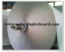 offer 1.25mm grey board for notebook covering,brown color paper board