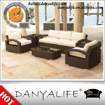 DYSF-D540D Danyalife Synthetic Wicker Outdoor Club Chairs