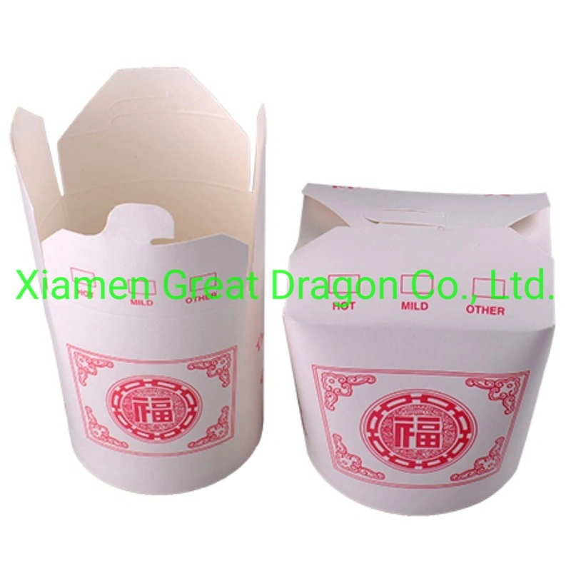 Kraft Paper Take out Food Box for Taking Away (GD-PB1008)