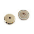 Ndfeb Neodymium pot magnets with through hole