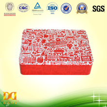 Rectangular Candy Tin Box, Candy Packing Box