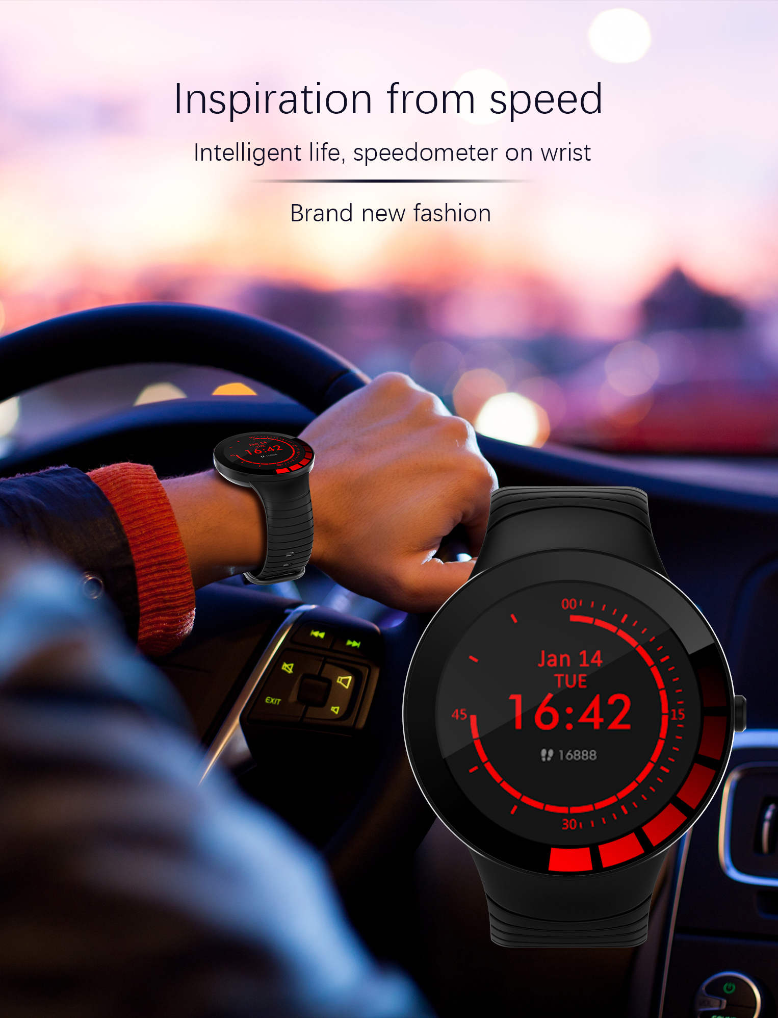 E3 Manual user smart watch mobile phone temperature alarm luminous sport unisex smart watch