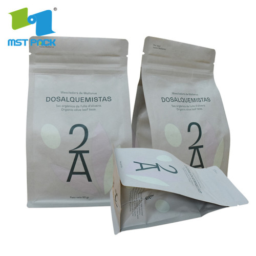 Individueller Druck 250g Kaffeebohnen-Alufolienbeutel Ziplock POUCH