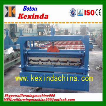 High quality 18-175-1050 coated aluminium roofing tiles machine