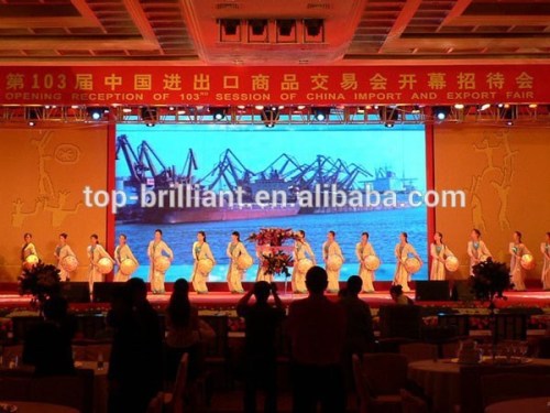 high illuminated indoor LED display for stage background