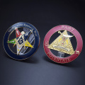 Custom Car Auto Metal Masonic Badges Emblems