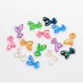 Il più caldo Kawaii Flatback Bowknot Resina Artigianato Charms Accessori Scrapbook Bowtied Fai da te Fiocchi per capelli Centro Decorazione artistica