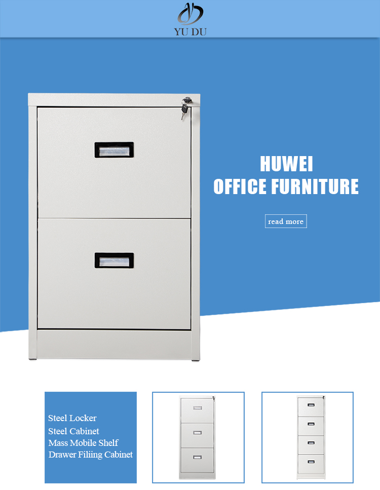 2 Drawer Steel Filing Cabinet