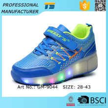 Retractable Battery Led Light Up Roller Shoes For Adults