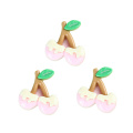 Super Mooie Cartoon Fruit 3D Hars Plaksteen Cabochons Kawaii Cartoon Fruit Ambachten Voor Sieraden Maken Haar Boog Centrum DIY