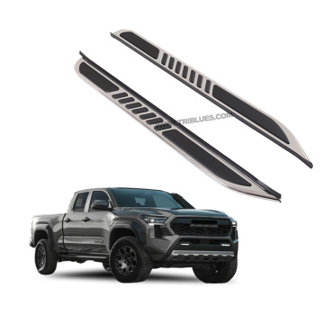 2013 toyota tacoma running boards Black Stainless
