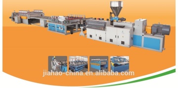 PVC building template making machine