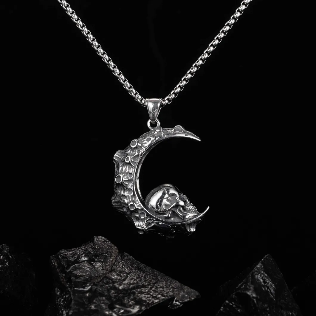 Stainless Steel Sailor Moon Chain Pendant Hip Hop Necklace Jewellery