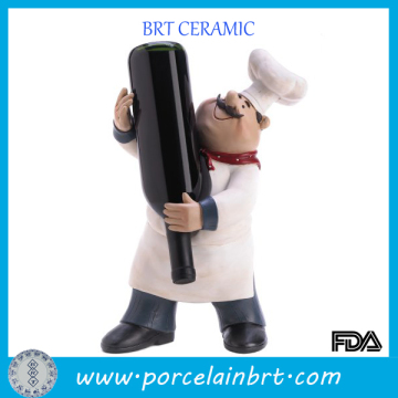 Hot Happy Fat Chef Kitchen Stand Bottle Holder