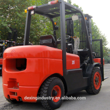 New Dual Pneumatic Tires Forklifts with ISUZU Engine