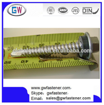 Hex Washer Head Self Drilling Screw with Seal
