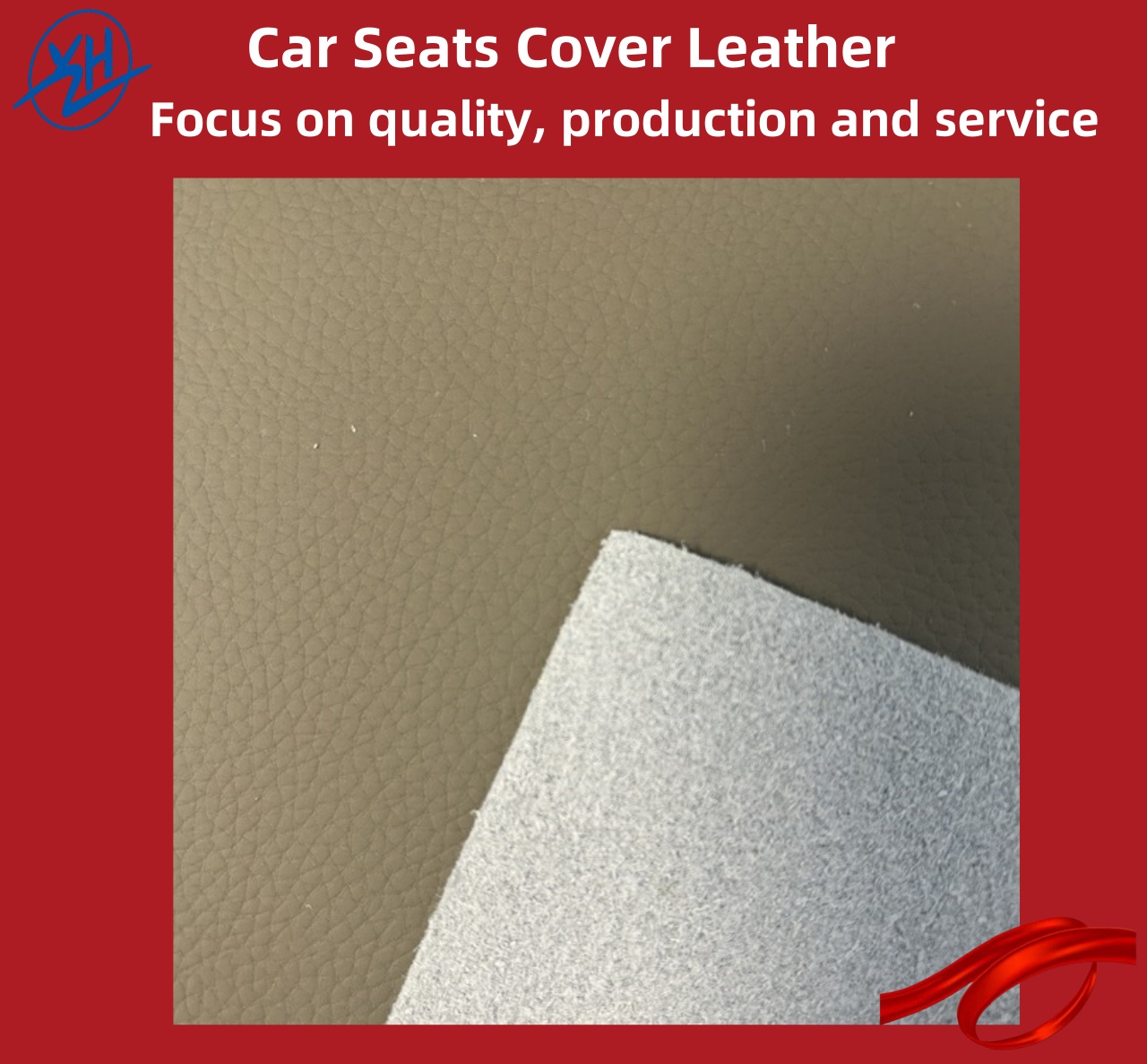 Couro PU ecológico para interiores automotivos