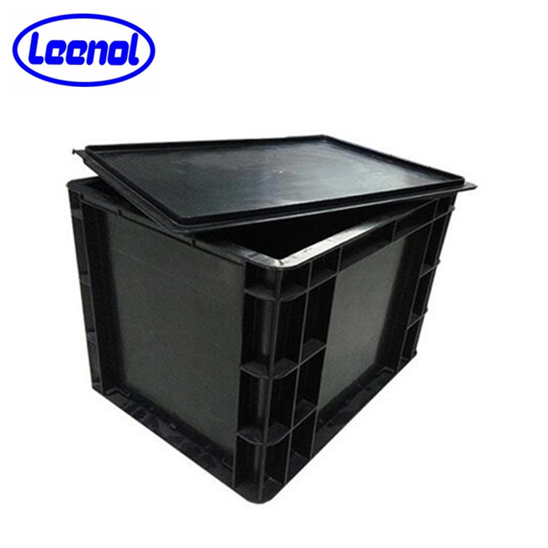 LN-1524323 Conductive Plastic Boxes Tool Container Turnover Black Boxes