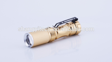 Mini Portable Aluminium Flashlight Small Novelty Torch Camping Linternas