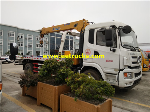 Dayun 8ton wrecker lori na cranes