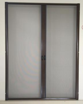 Aluminum custom double screen doors