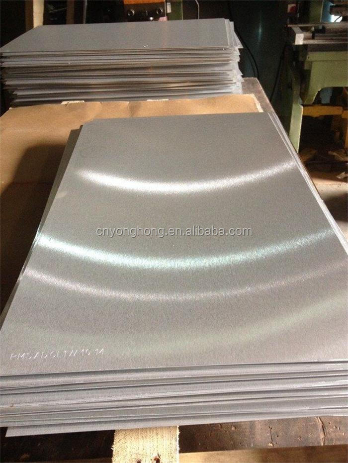 1.6mm thickness alloy grade 1060 1100 3003 5005 5052 brushed aluminum for sign