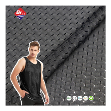 Eyelet Knitted Sportswear Mesh Fabric