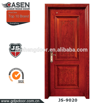 Custom Wood Exterior Door solid wood door from Chinese factory