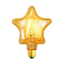 Star Shape Tungsten Filament Incandescent Bulb - Vintage Edison Bulb 25W 40W 60W