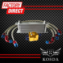 13 Rows Engine Oil Cooler Kit