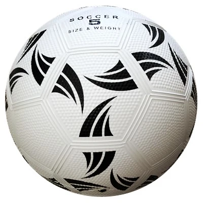 White Color Football Rubber Material for Chirdren Sporting