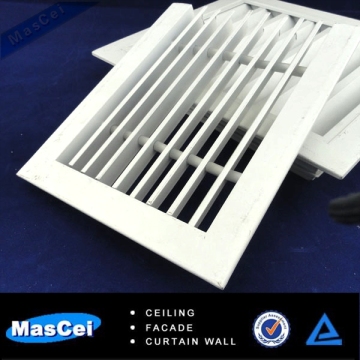 Square ventilation ceiling grilles