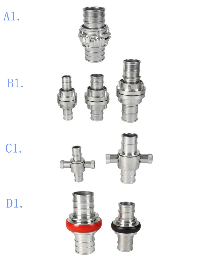 Fire Fighting Hose with Coupling