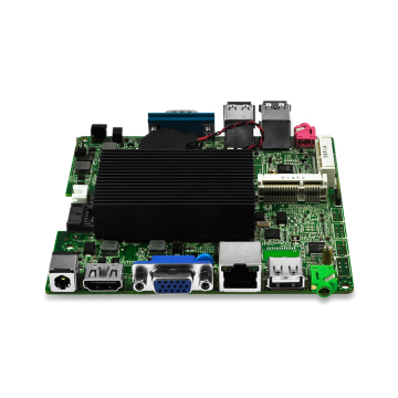 Mini PC Nano itx Motherboard Quad core 2.42Ghz, HD Video port, VGA, Dual LAN, 5 USB, 1 COM Mainboard