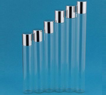 Essential glass green rollon bottle with rollball