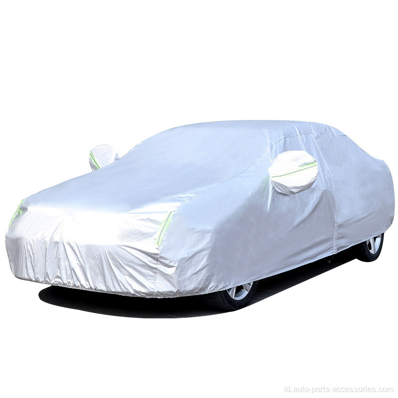 Ukuran khusus PVC Grey Cloth Cover Mobil Murah