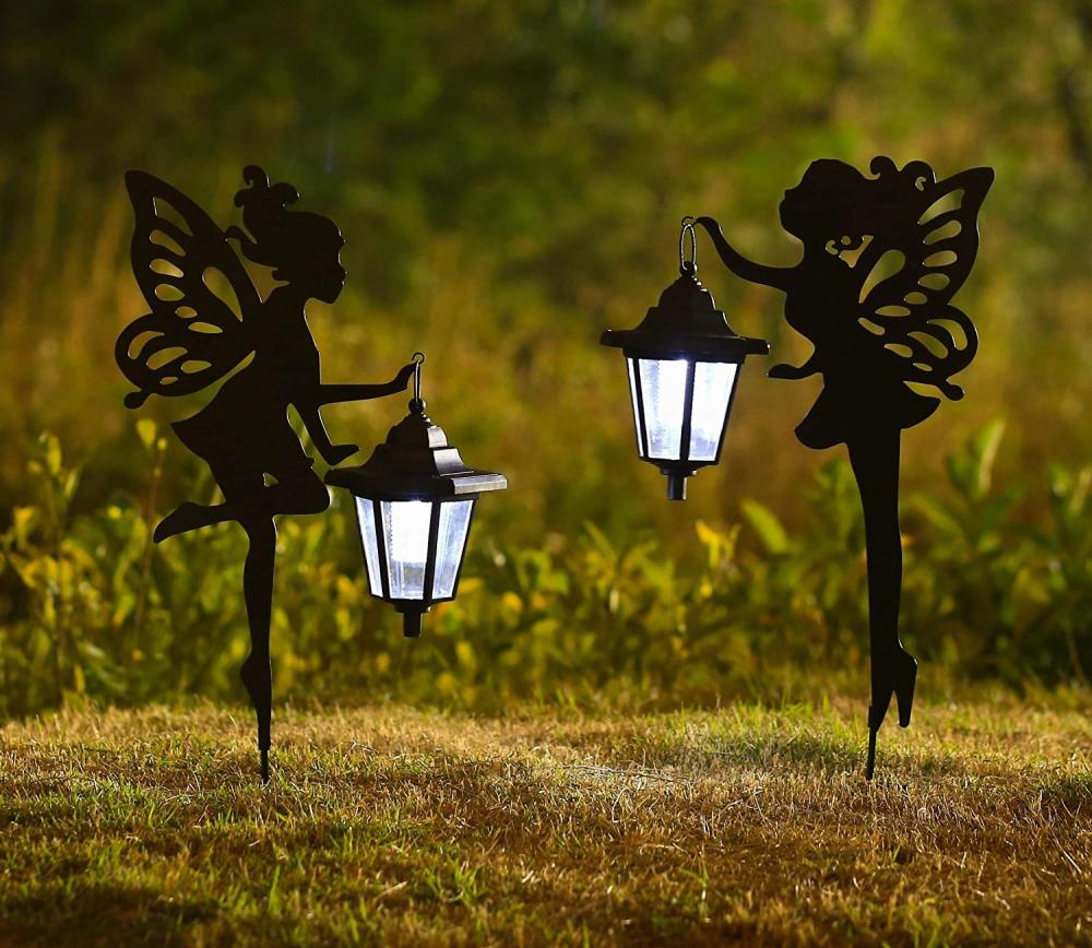Metal Fairy Solar Light Outdoor Decoration