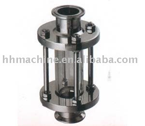 clamped straight sight glass