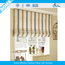 Elegant Roman Blinds with polyester fabric