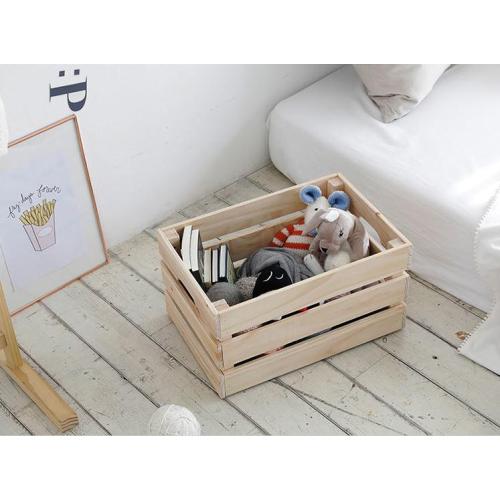 Decorative Wooden Storage Container Boxes Wood Crates