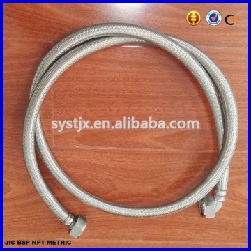 China supplier EPDM SUS304 braided flexible hose with fitting